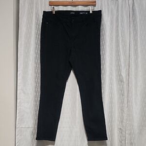 J. Jill Denim Authentic Fit Slim Ankle Black Jeans